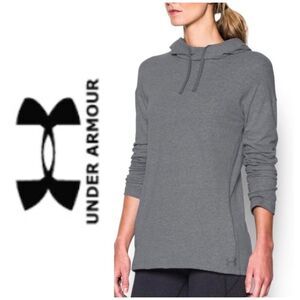 UNDER ARMOUR - L Sz S - NWT Heat Gear Woman's Stadium Hoodie in Graphite